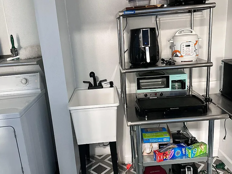 community kitchen area