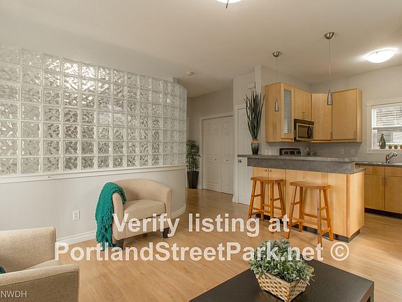 Curved glass block wall