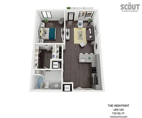 Floor plan The Highpoint
