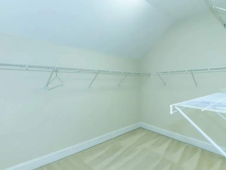 Upstairs Master Bedroom Walk-in Closet