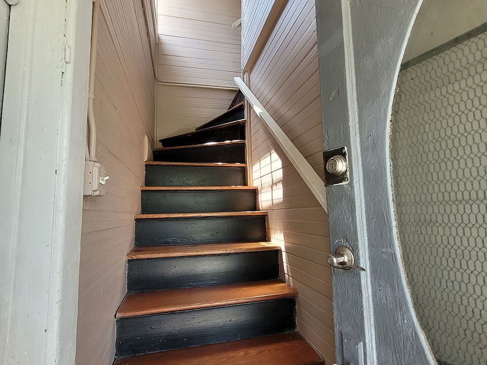 Entrance - looking up stairs from front door