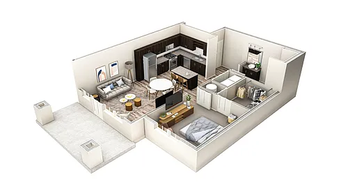 Floor plan 1HC-G