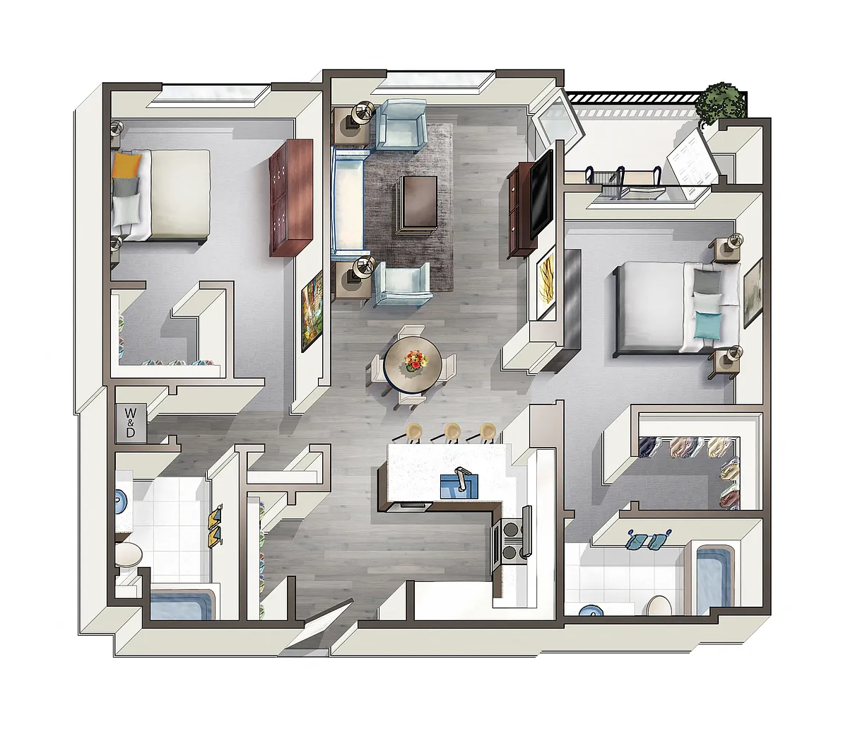 Floor plan B4