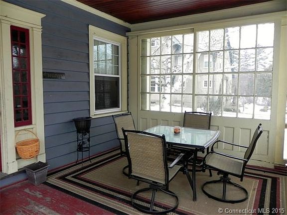 Welcoming front porch