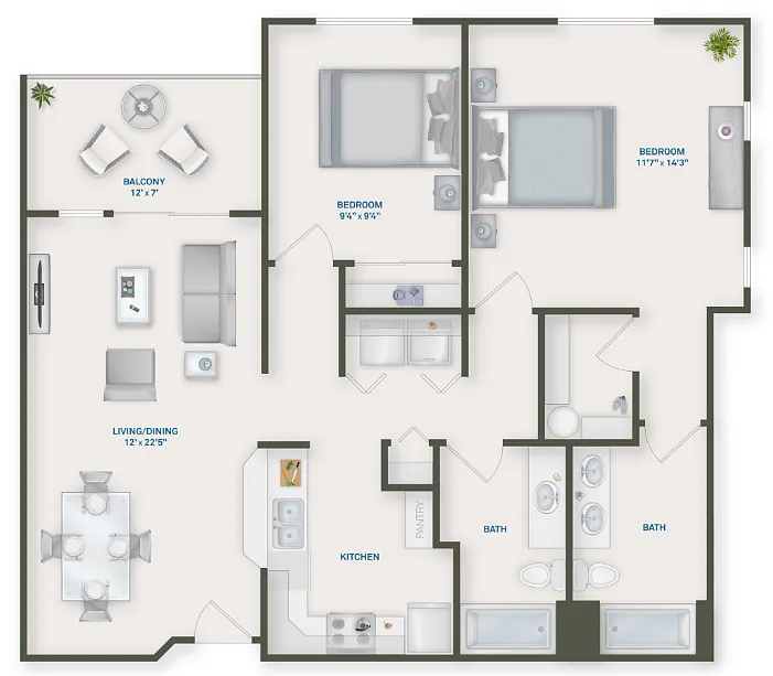 Floor plan Goofy Foot