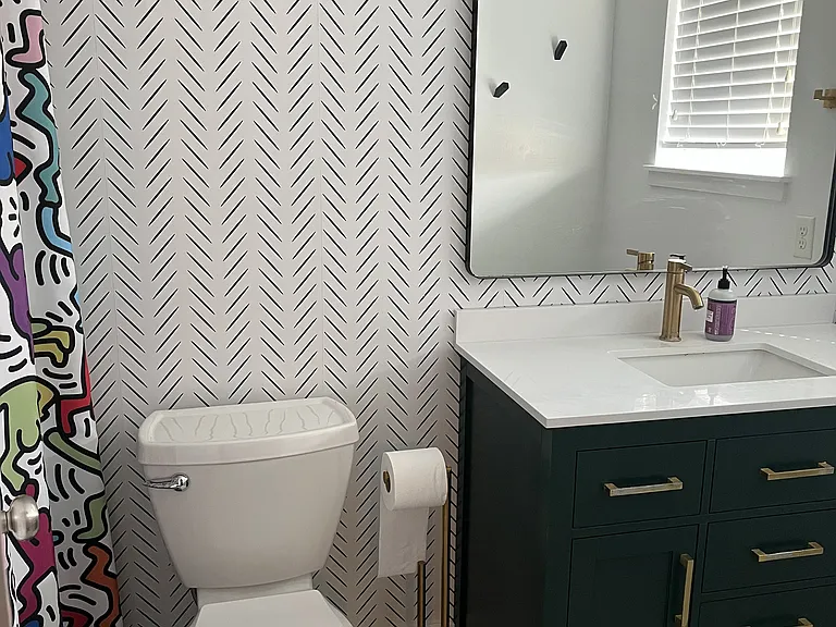 Hall bath