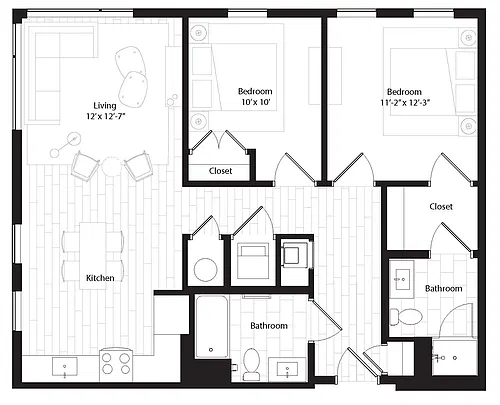 Floor plan B2