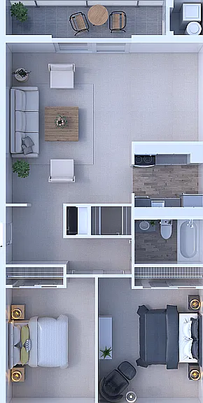 Stonecliffe 2BD 1Bath 902sqft Stonecliffe 2BD 1Bath 902sqft