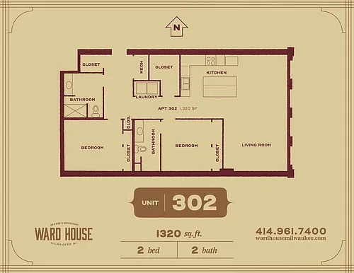 Floor plan 302