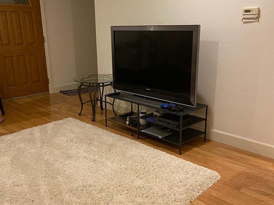 Living Room (furniture and rug not included)