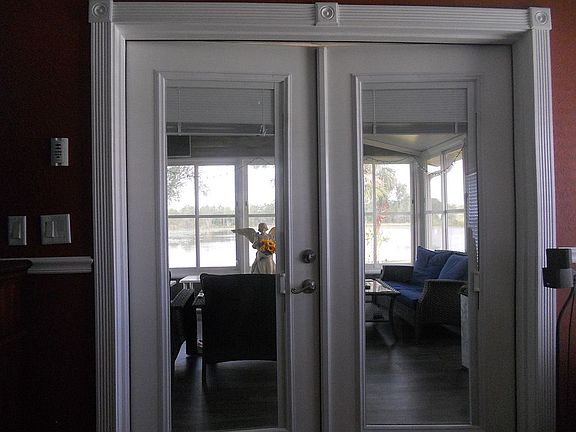 1of2 French doors Living rom