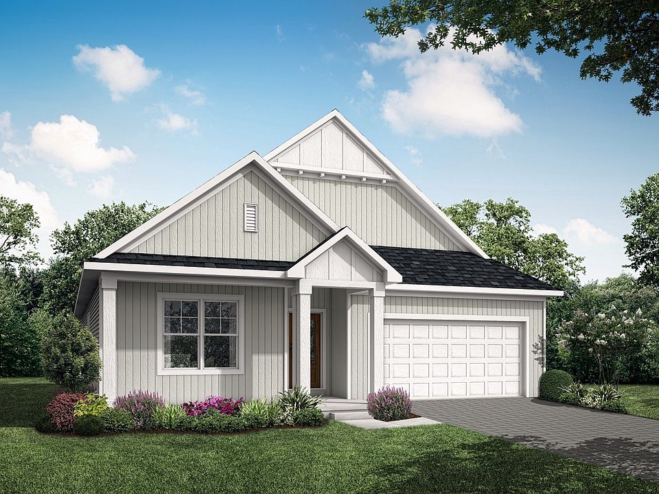 Front Elevation of the Greyson Model from Garman Builders