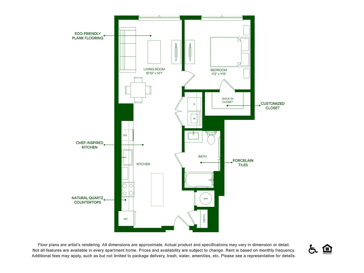 Floor plan A13