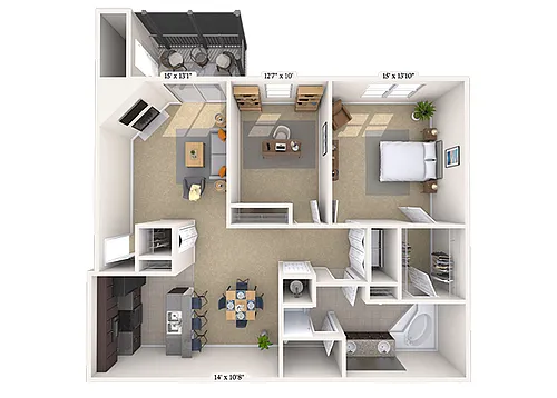 Floor plan Derby