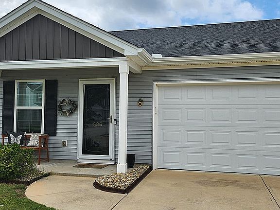 gardenia lined entrance