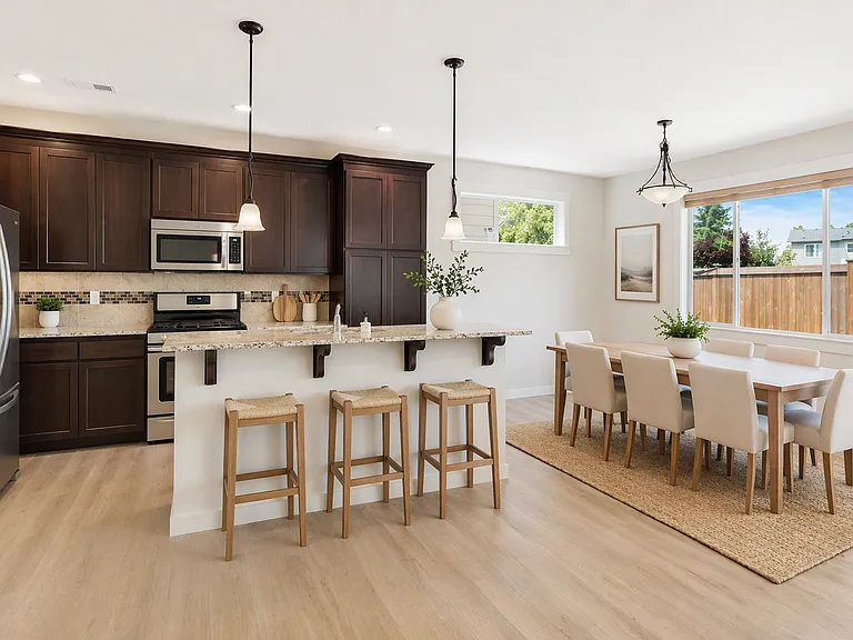 Kitchen and Dining Area