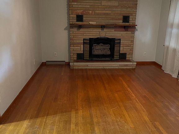 Living Room with Fire Place