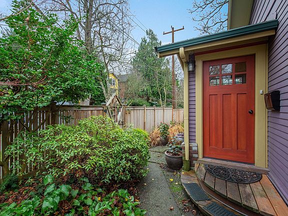 A charming Seattle craftsman with lots of period detail.