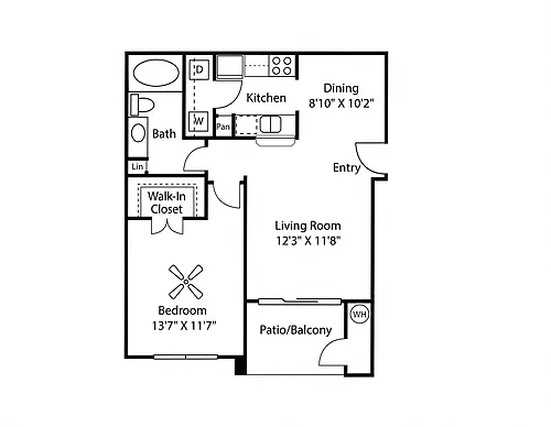 Floor plan A2