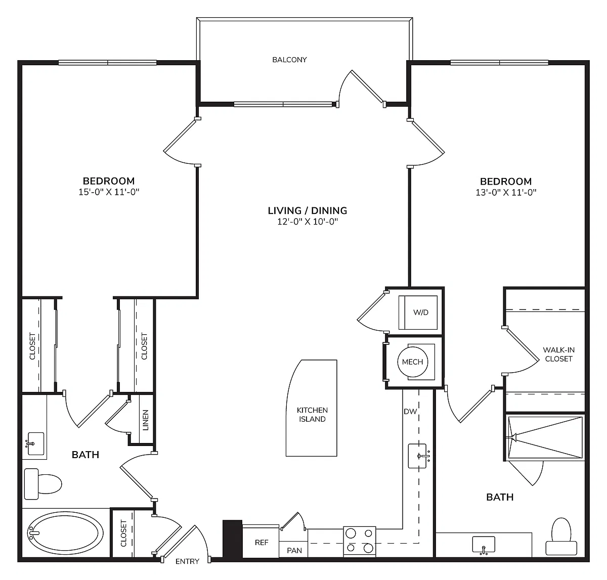 Floor plan B2