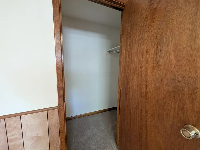 Basement rec room closet