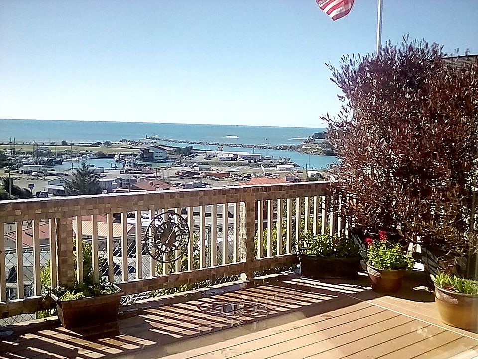 South facing composite deck