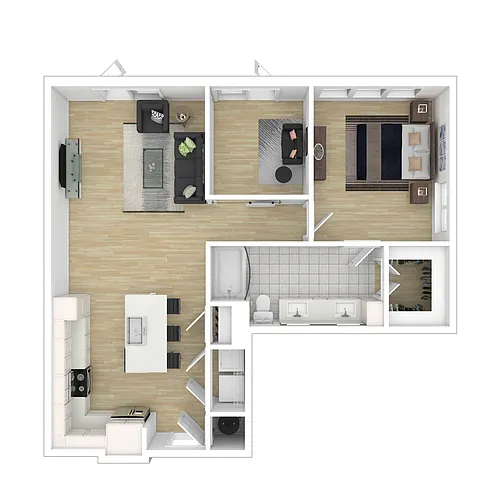 Floor plan A61
