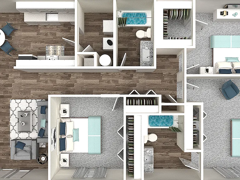 Three Bedroom Two Bathroom Three Bedroom Two Bathroom