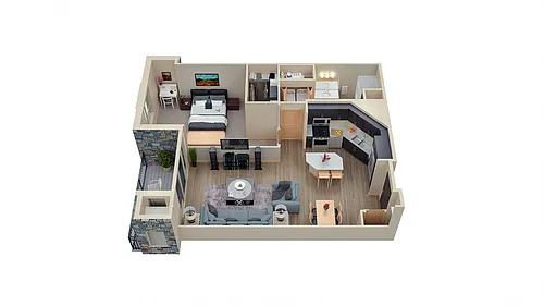 Floor plan B2