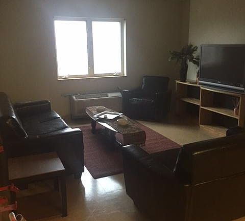 Living room (Furniture not included)