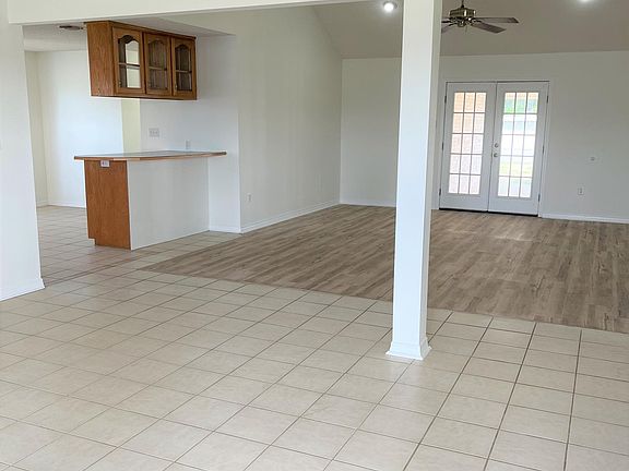 Front entry, dining area and living room