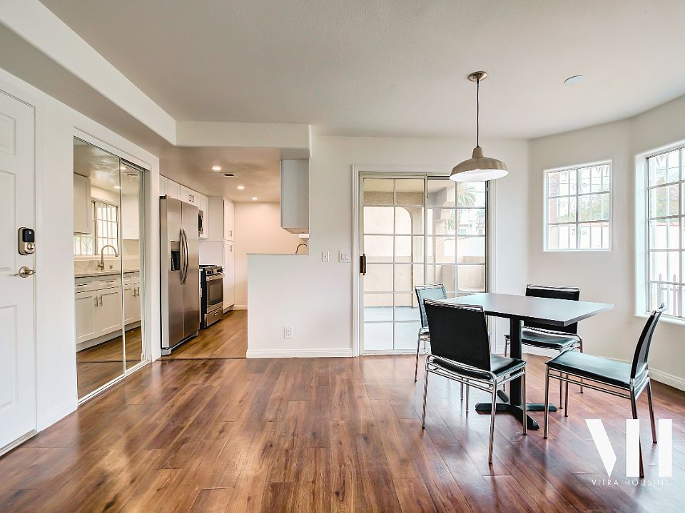 Apt A-E | 3 Bed 2.5 Bath | Half bath on first floor. Hardwood throughout, deck/balcony on 1st floor, private balcony in largest bedroom on second floor. All Stainless appliances, tons of windows, large bedrooms, tons of storage, internet included!
