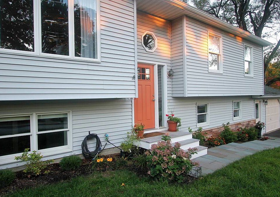 House exterior set on a big corner lot. Police and fire station less than 3 blocks away.