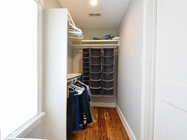 Primary walk-in closet