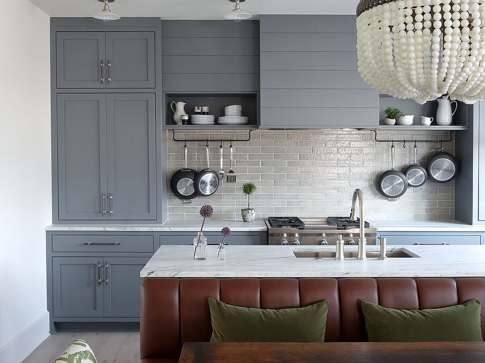 Dining area and kitchen