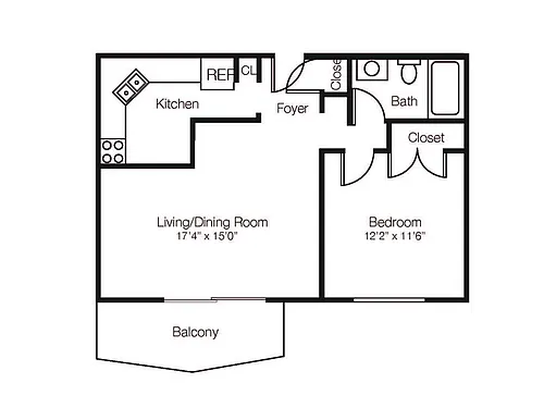 Floor plan 1A