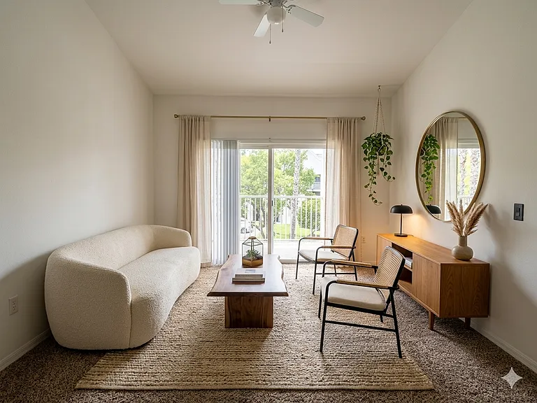 AI enhanced with furniture.