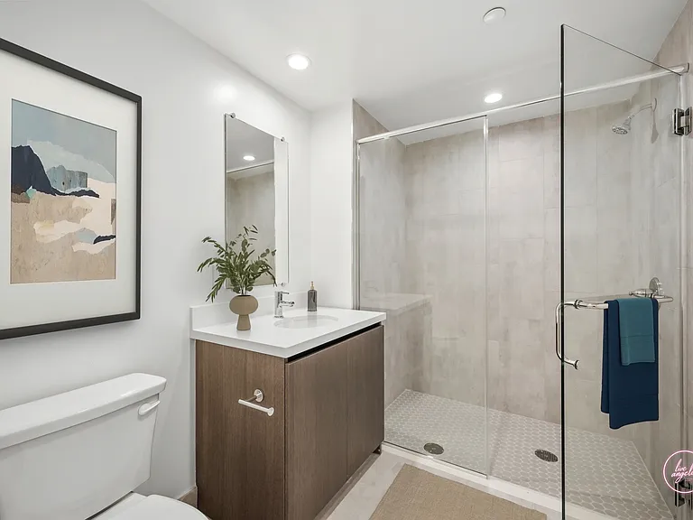 Bathroom with Large-Size Shower and Vanity Cabinet Storage -Osbourne Floor Plan