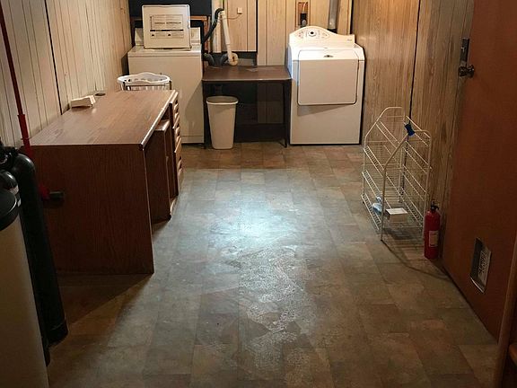 Laundry and storage room