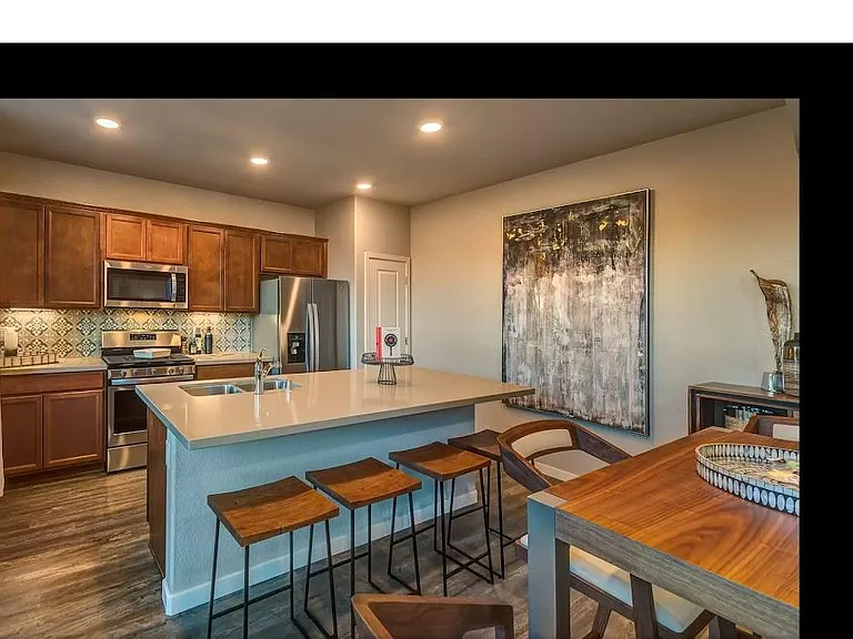 From the model home