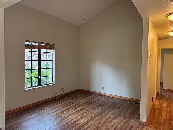 This is bedroom one - we can leave it as is or put the walls back up with the door. Tenant's choice at owner's cost.