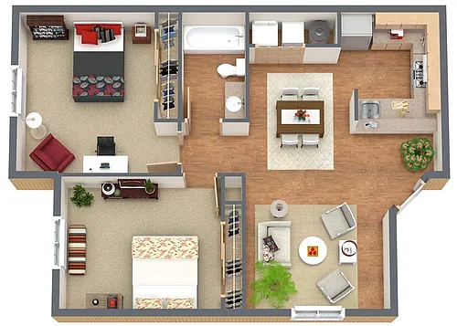 Floor plan 2X1