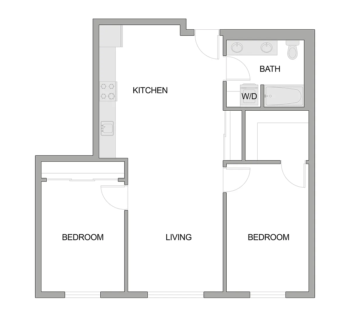 Floor plan The Saltzman