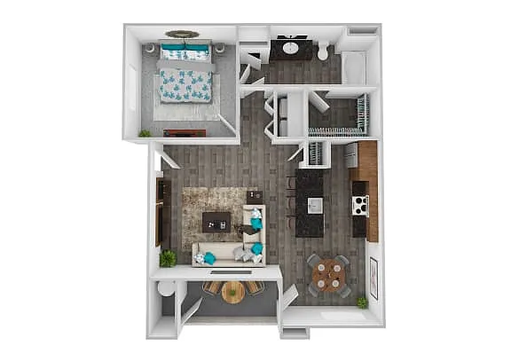 Floor plan The Oasis Reno