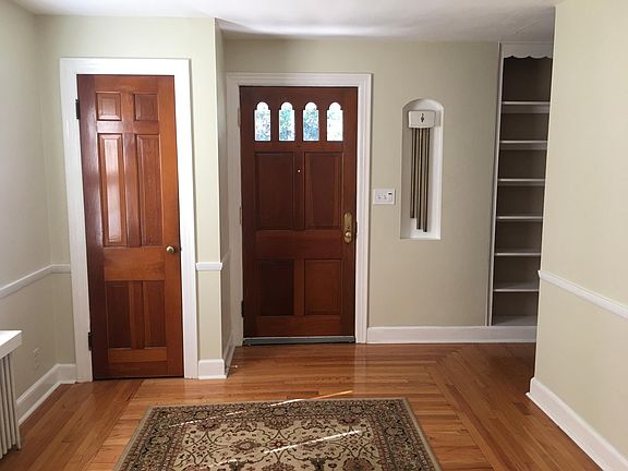 Entry foyer facing front door