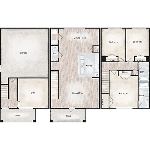 Floor plan Townhome