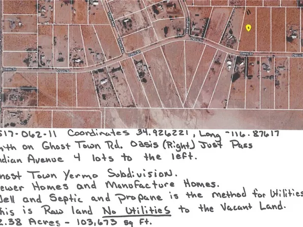 11 Oasis St Lot 82, Yermo, CA 92398