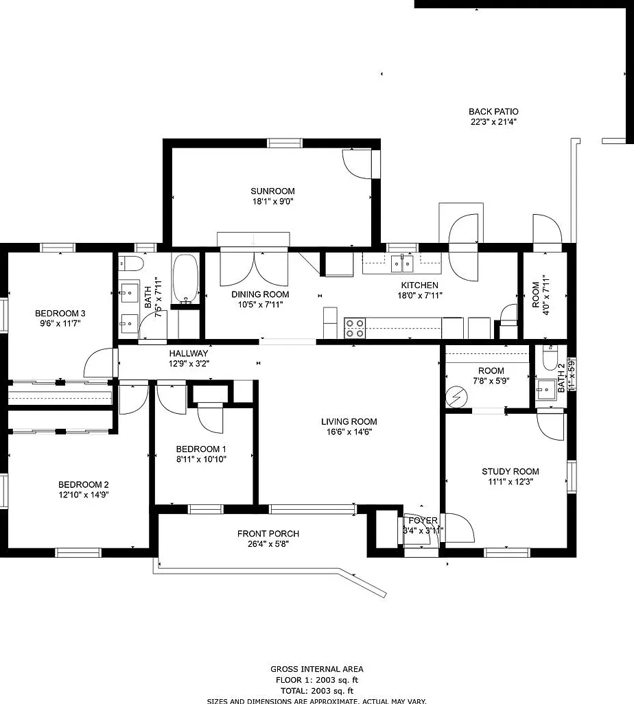4 Bedroom 1 1/2 bath Home in Fort Collins — Photo 2