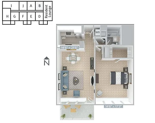 Floor plan A11-770-2G