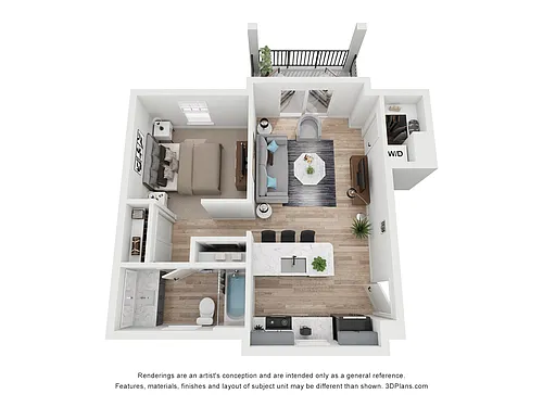 Floor plan The Gristmill